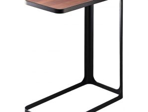 Τραπέζι Βοηθητικό C Shape End LBTYMZK7203 24x45x52cm Black-Brown Yamazaki
