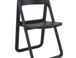 Καρέκλα Πτυσσόμενη Dream 20.0042 48Χ52Χ82cm Black Siesta Σετ 4τμχ